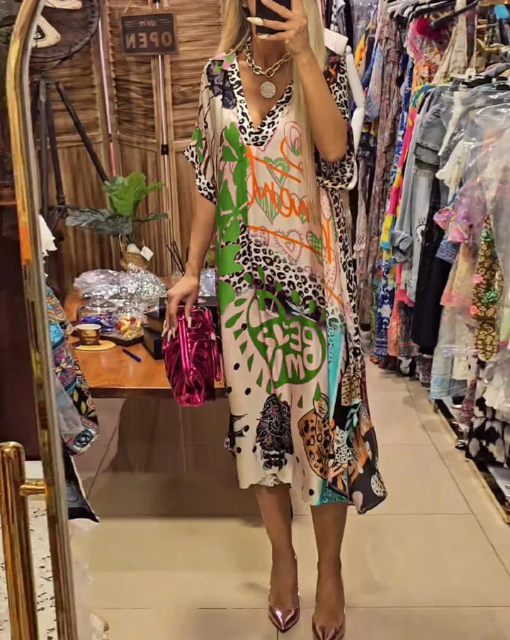 Miriam - Casual V-neck dress