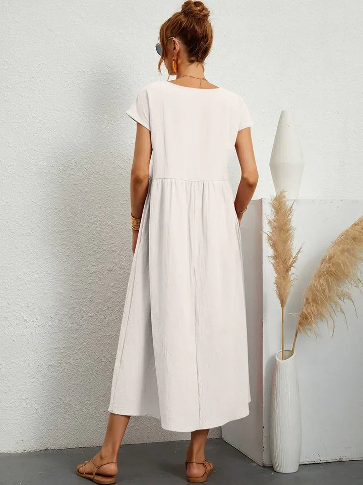 Nataly™ | Relaxed Midi Dress