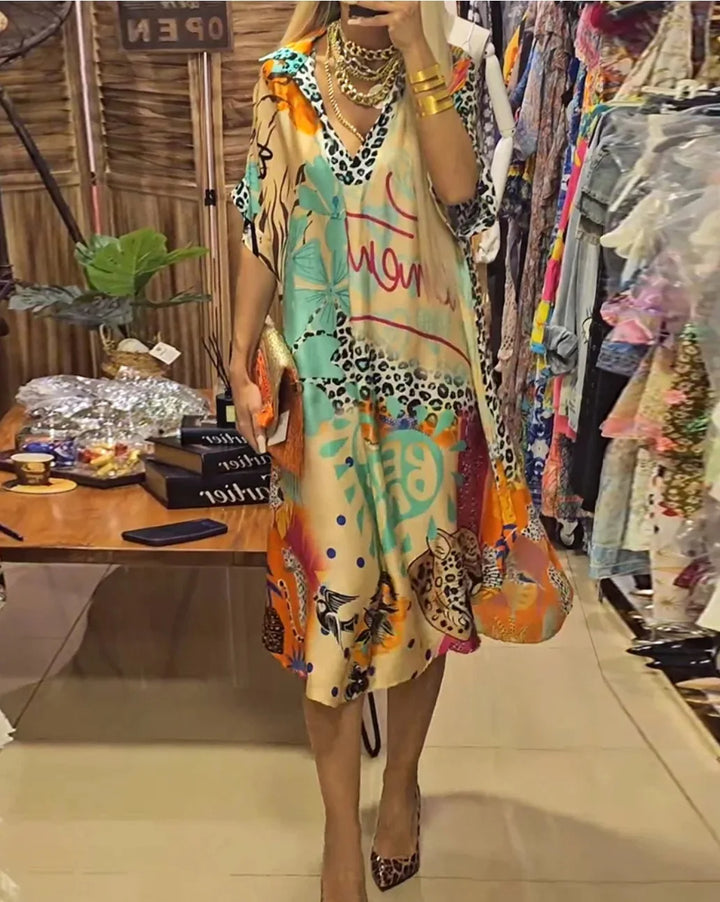 Miriam - Casual V-neck dress