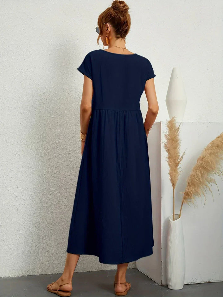 Nataly™ | Relaxed Midi Dress