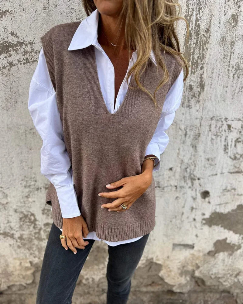 Natalie - Knit Vest
