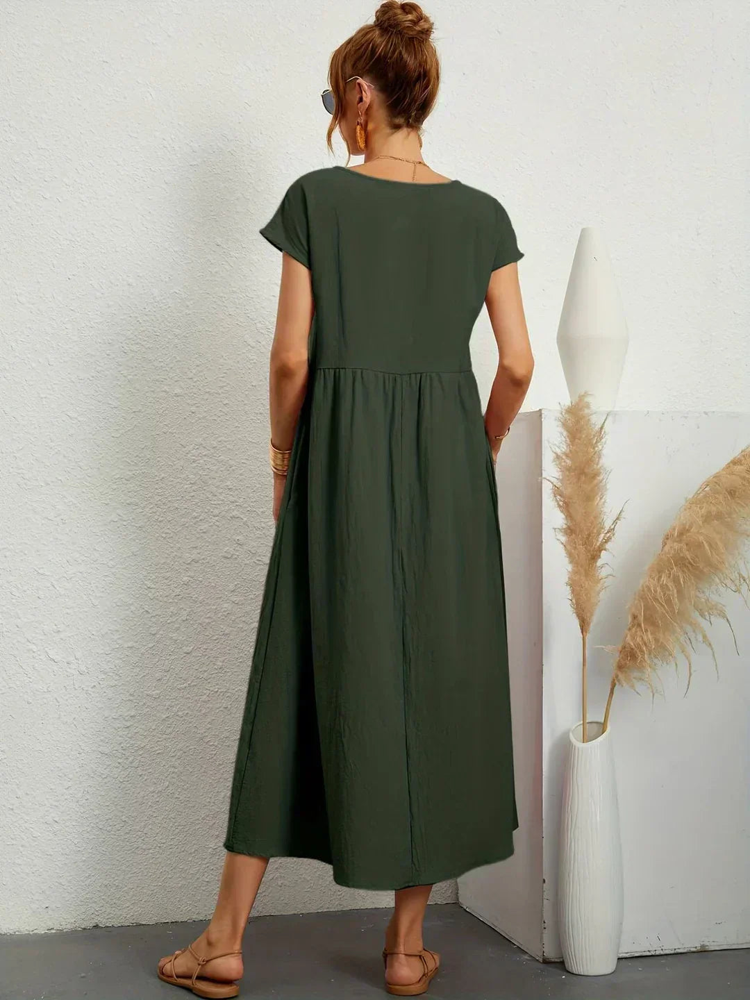 Nataly™ | Relaxed Midi Dress