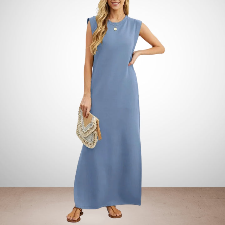 Emma - Long, Flowing, Anti-Wrinkle Dress