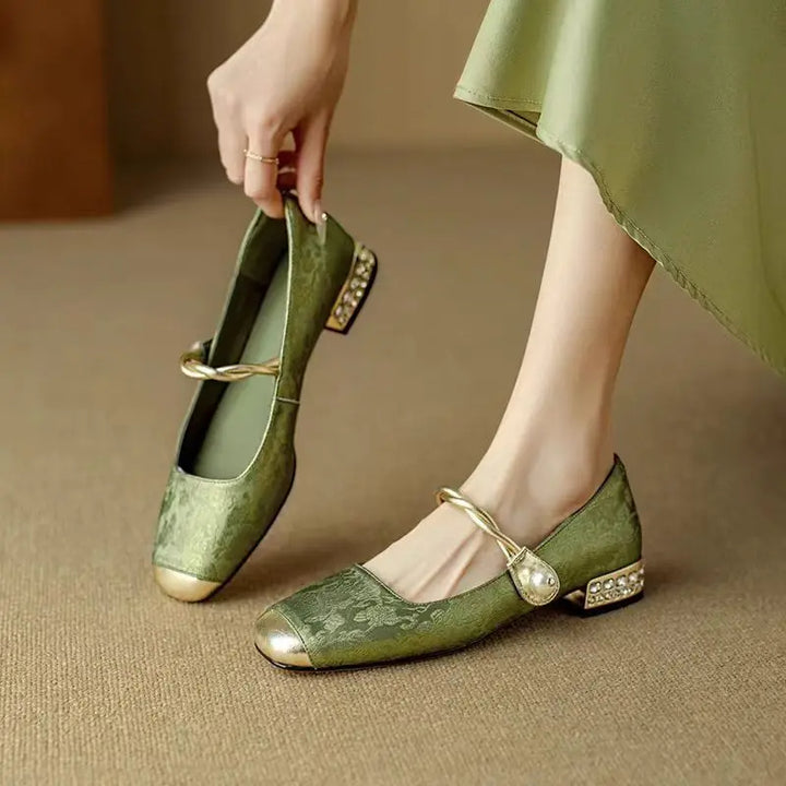 Melisa™ | Stylish Sandals with Embroidery and Adjustment