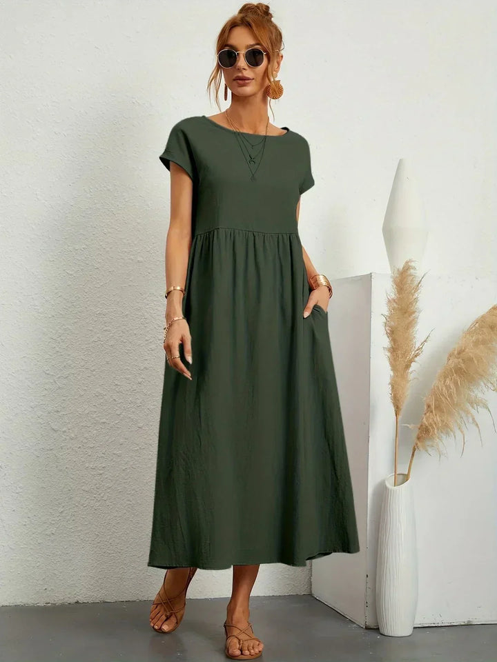 Nataly™ | Relaxed Midi Dress