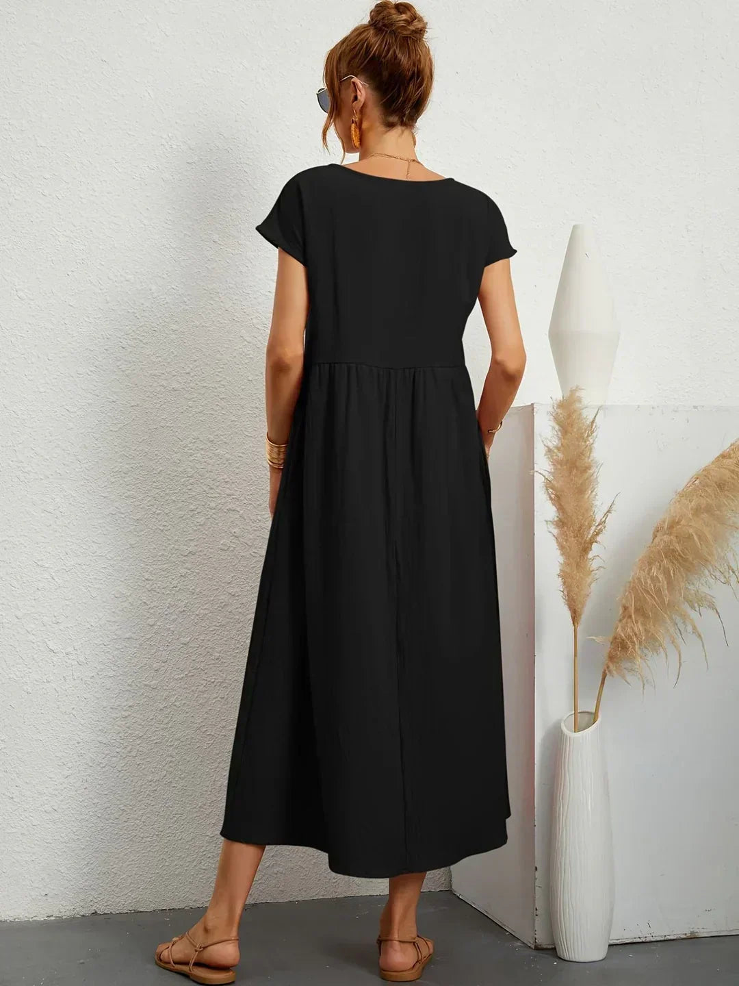 Nataly™ | Relaxed Midi Dress
