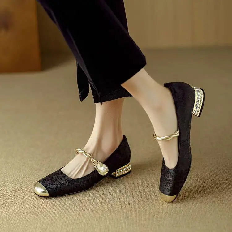 Melisa™ | Stylish Sandals with Embroidery and Adjustment