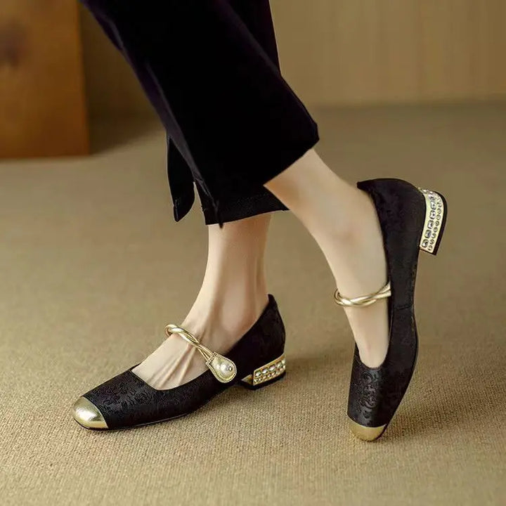 Melisa™ | Stylish Sandals with Embroidery and Adjustment