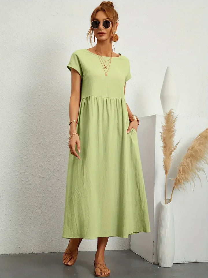 Nataly™ | Relaxed Midi Dress