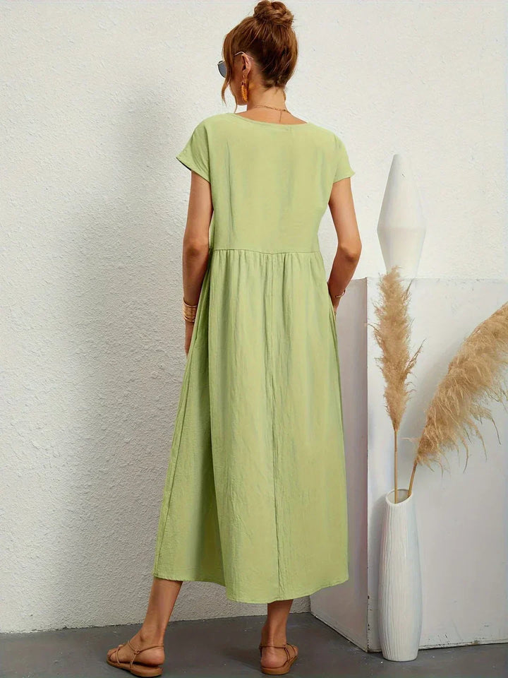 Nataly™ | Relaxed Midi Dress