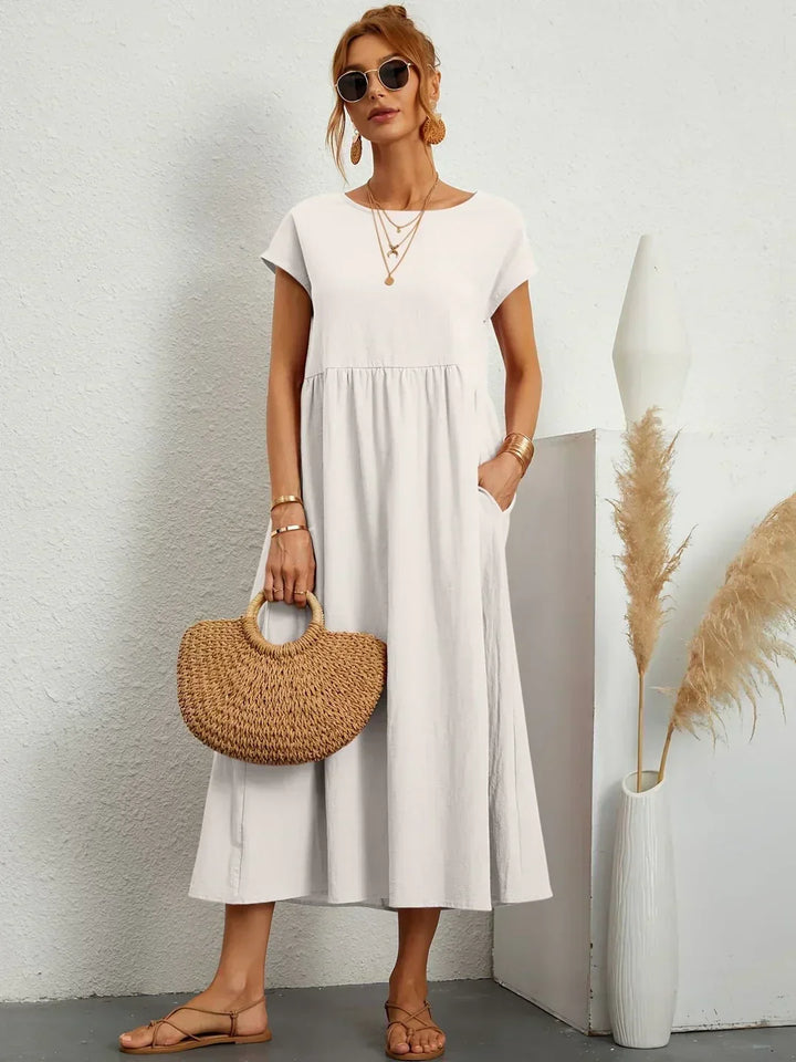 Nataly™ | Relaxed Midi Dress