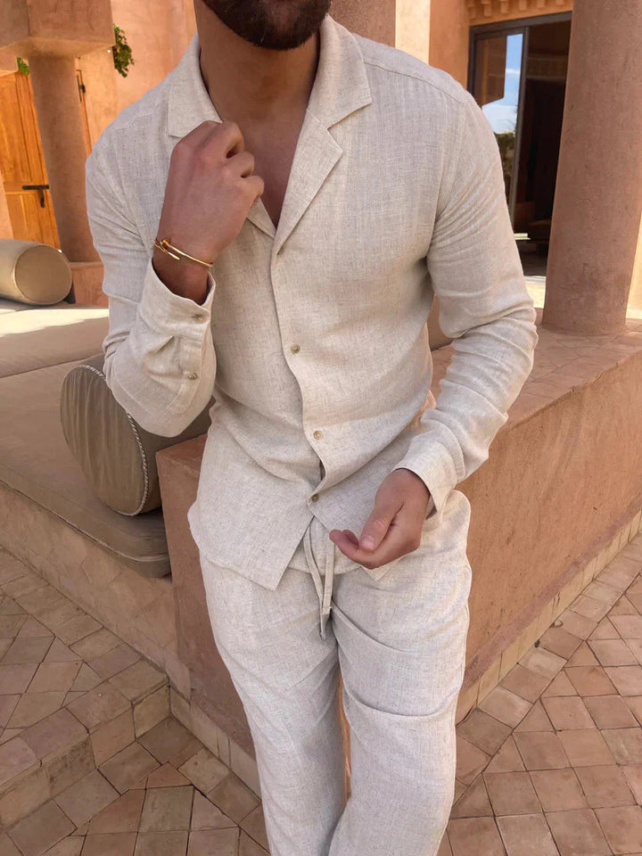 Joe - Top and Pants Linen Set