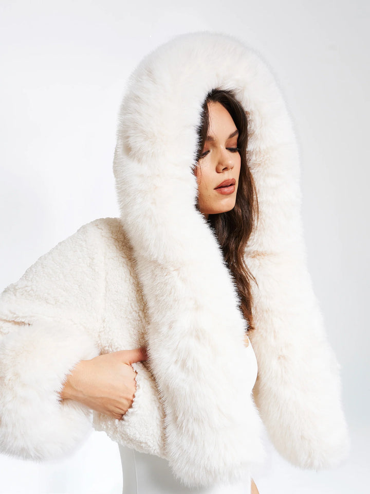 Olivia - Boxy Fur Coat