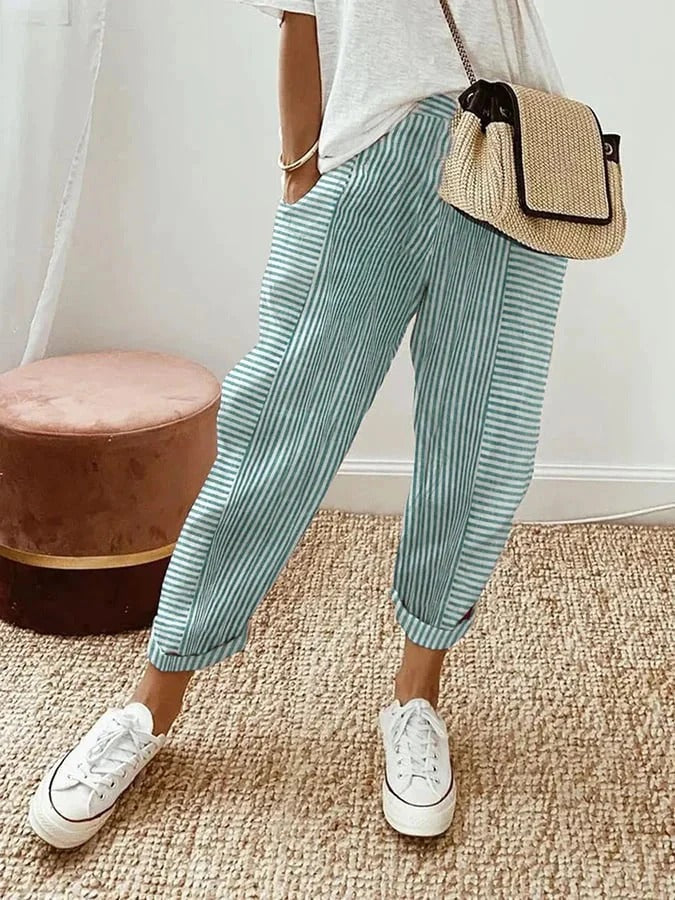 Isabella - Striped Pants