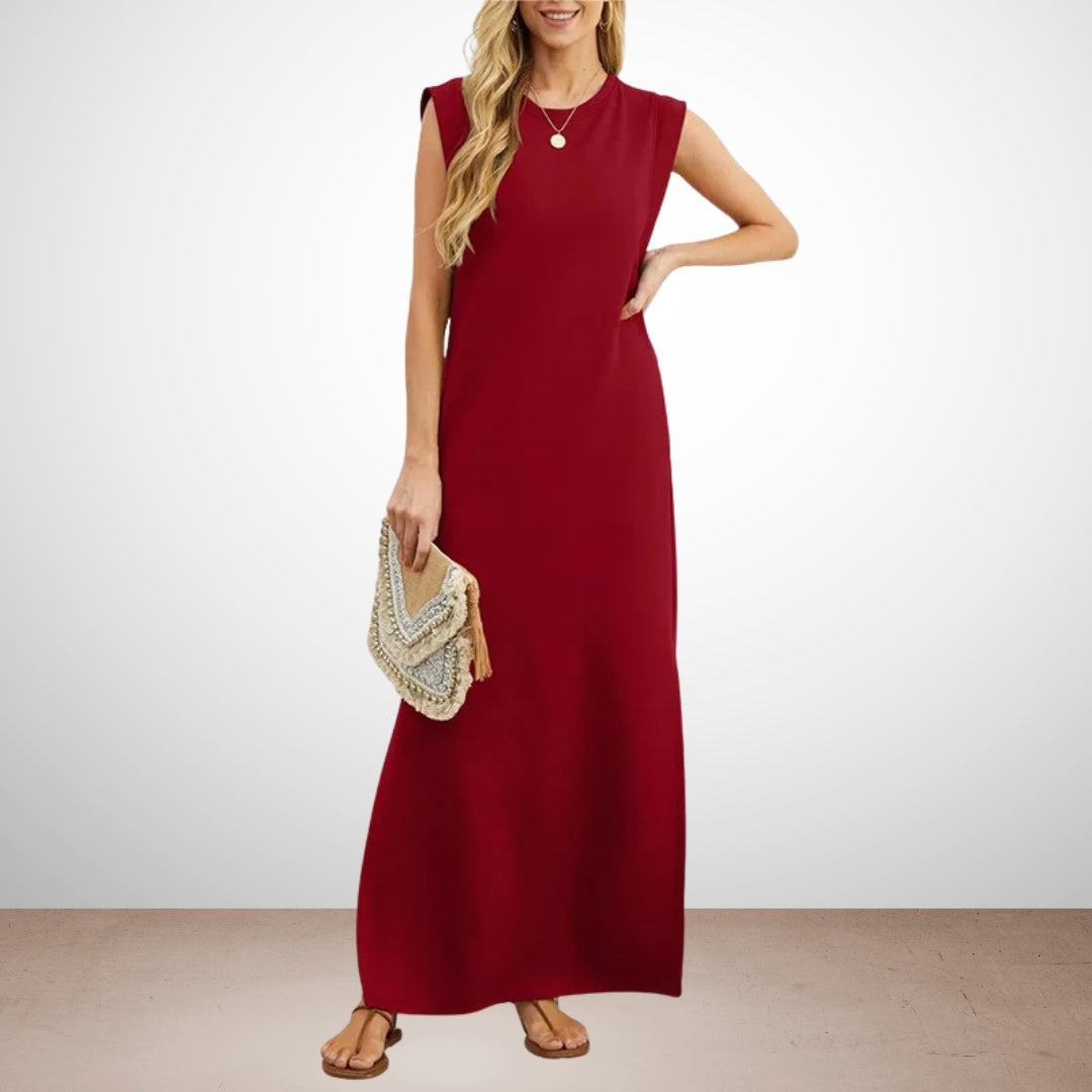 Emma - Long, Flowing, Anti-Wrinkle Dress