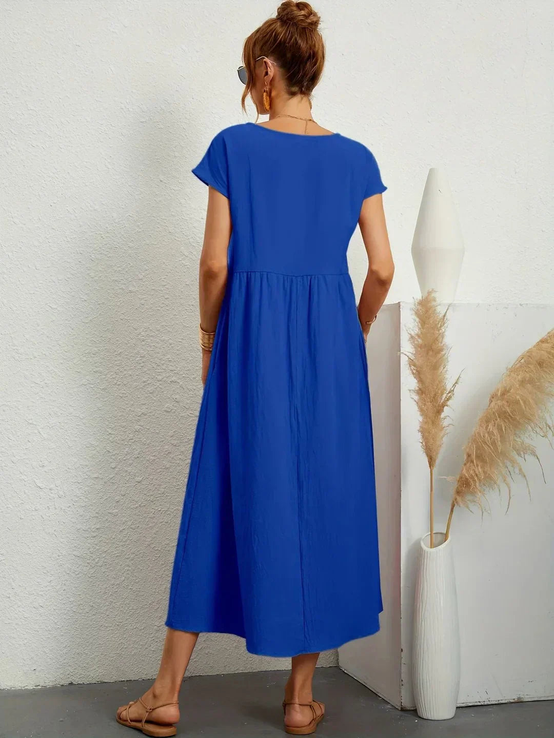 Nataly™ | Relaxed Midi Dress