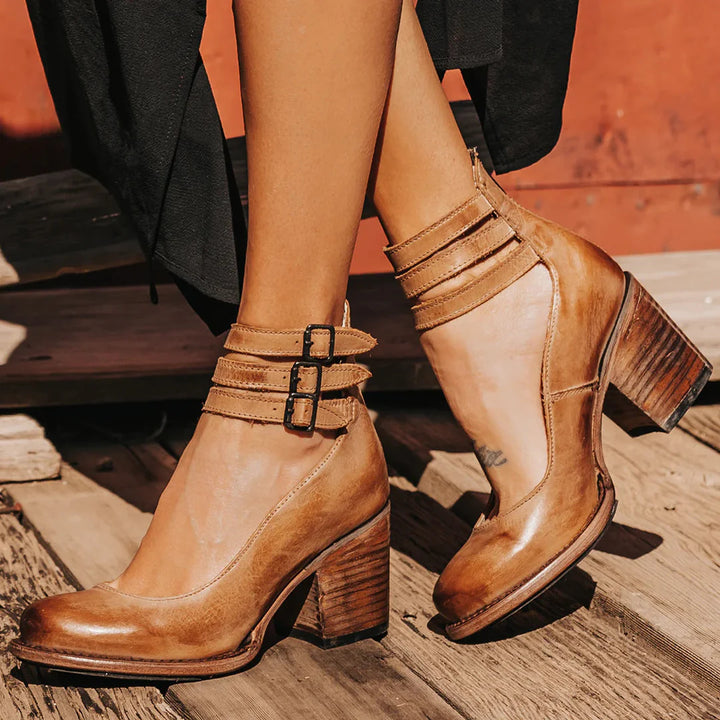 SunStep - Round Toe Chunky Sandals