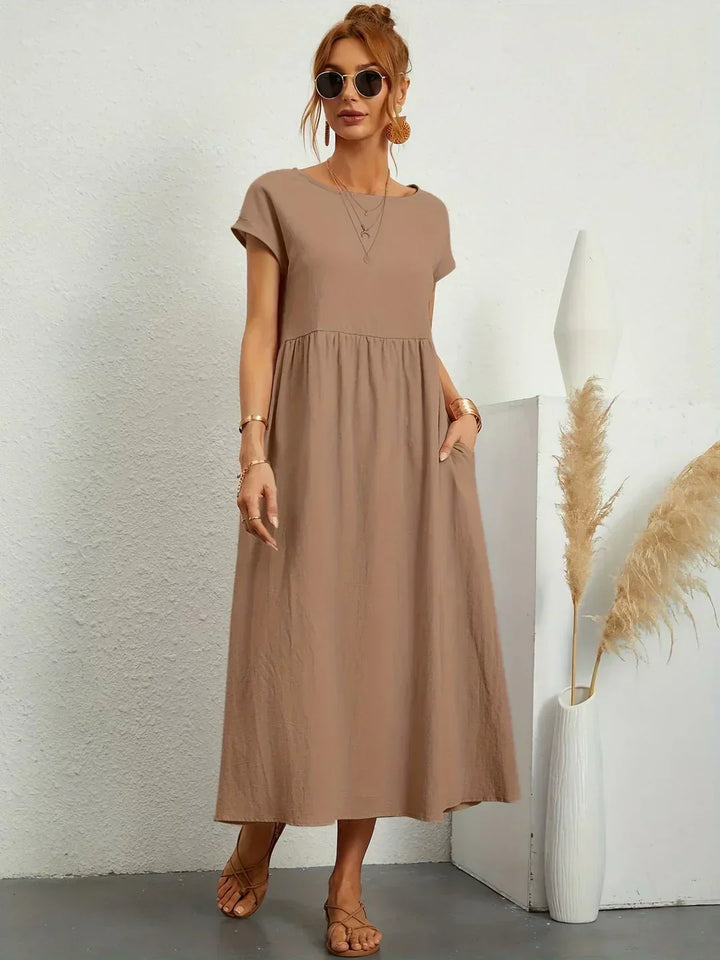 Nataly™ | Relaxed Midi Dress