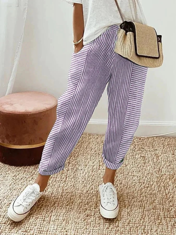 Isabella - Striped Pants