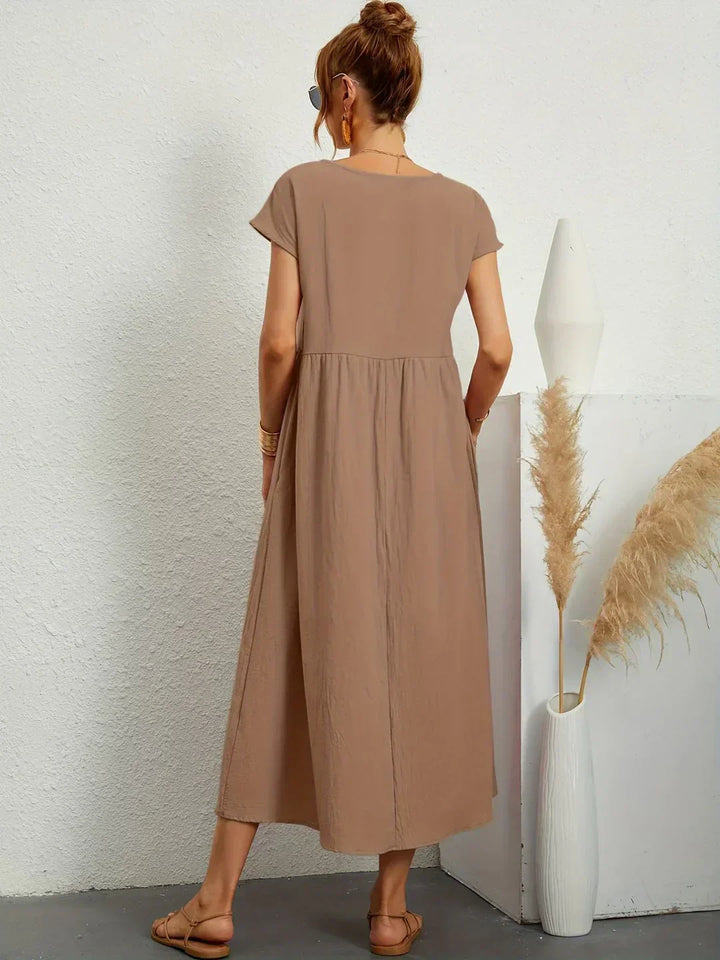 Nataly™ | Relaxed Midi Dress