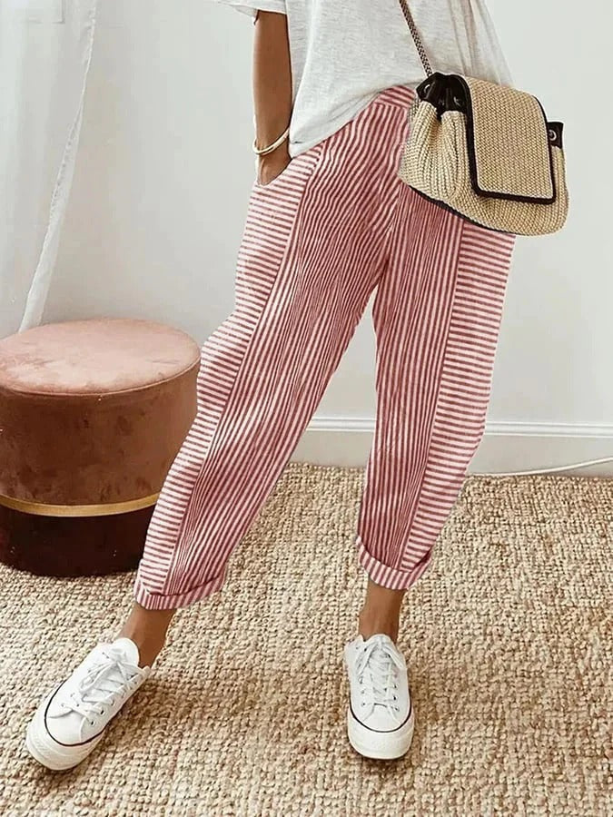 Isabella - Striped Pants