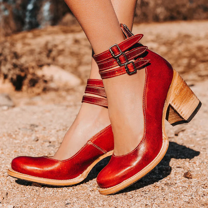 SunStep - Round Toe Chunky Sandals