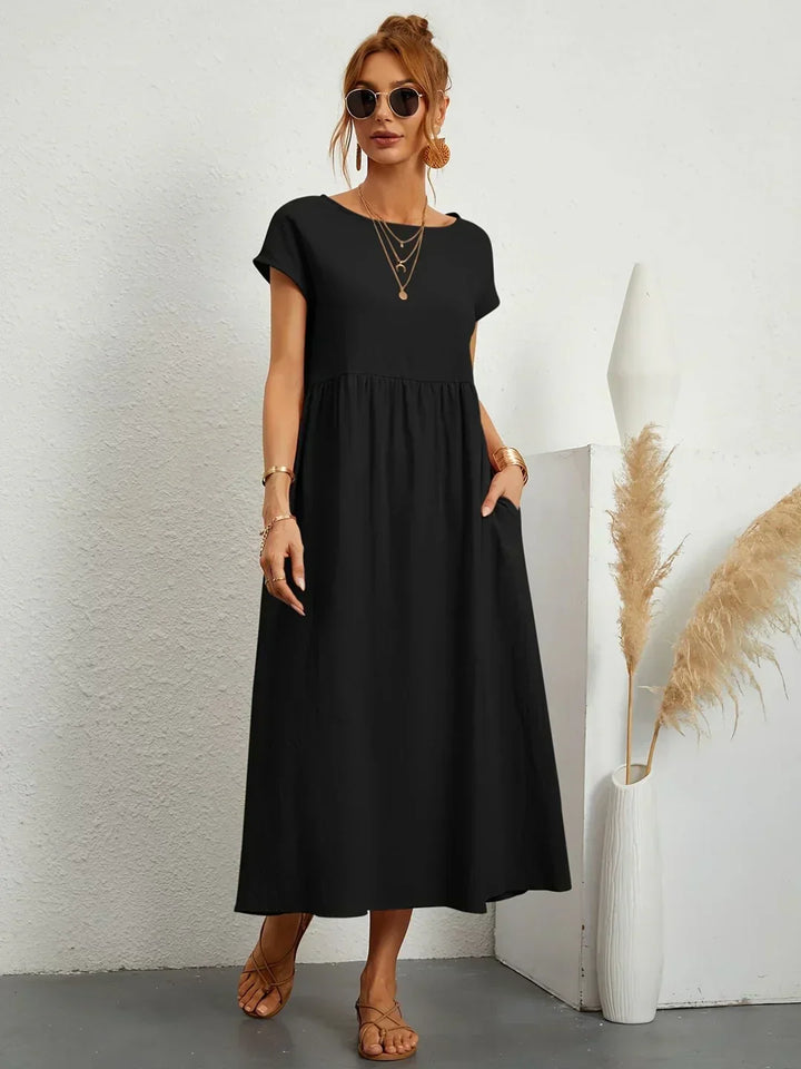 Nataly™ | Relaxed Midi Dress