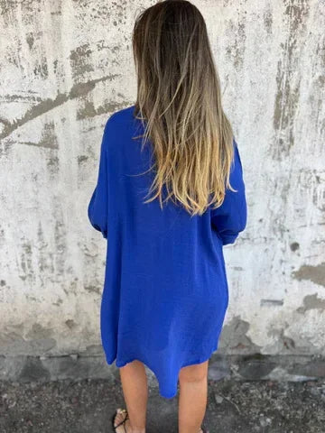 Nora™ | Casual Plain Blouse with Shorts Set