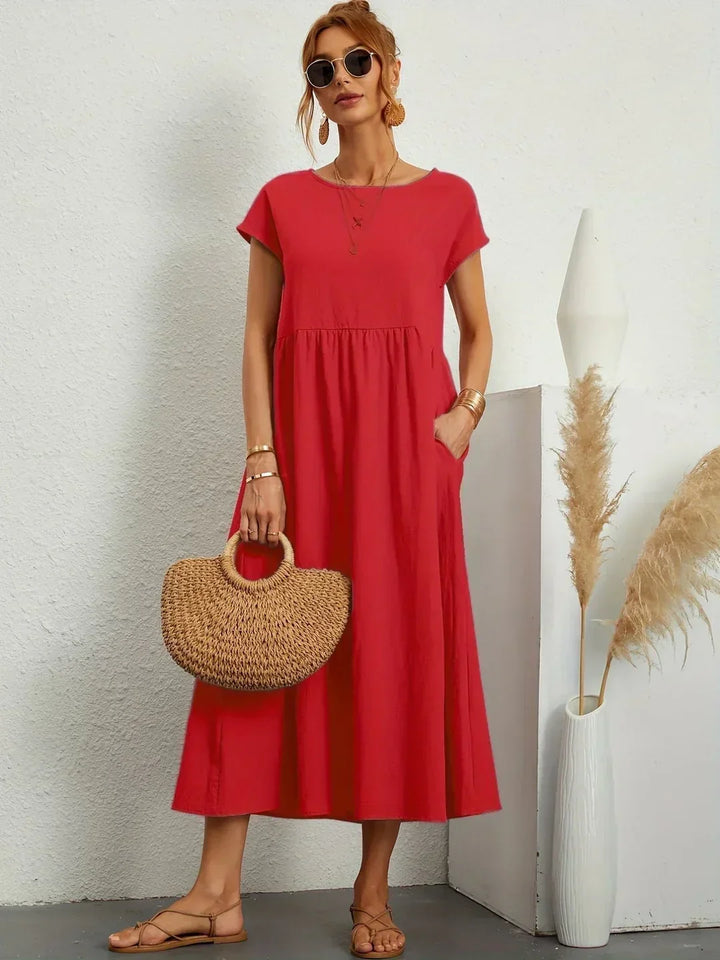 Nataly™ | Relaxed Midi Dress
