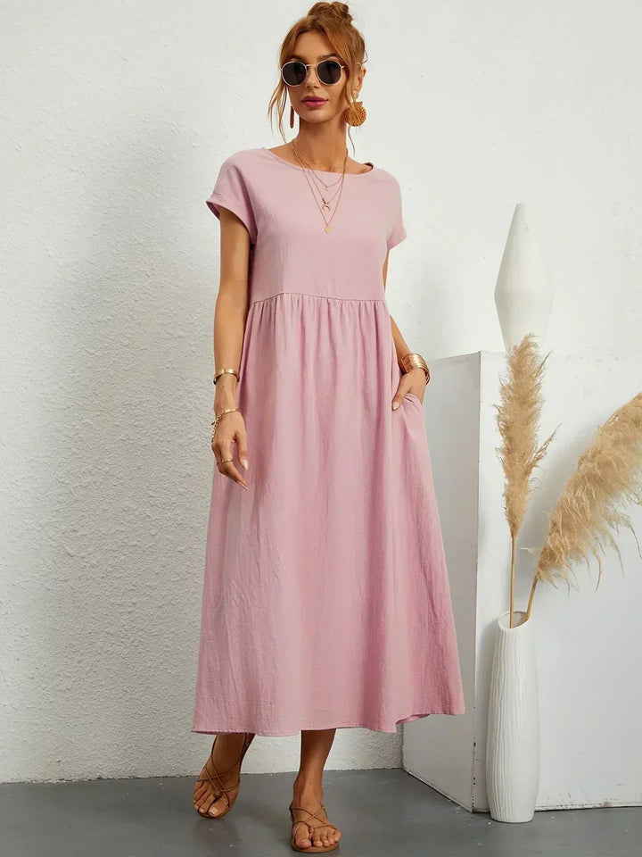 Nataly™ | Relaxed Midi Dress