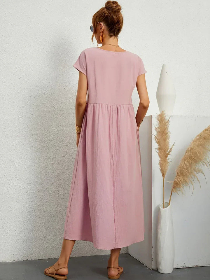 Nataly™ | Relaxed Midi Dress