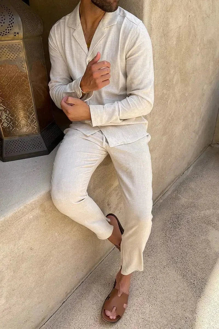 Joe - Top and Pants Linen Set