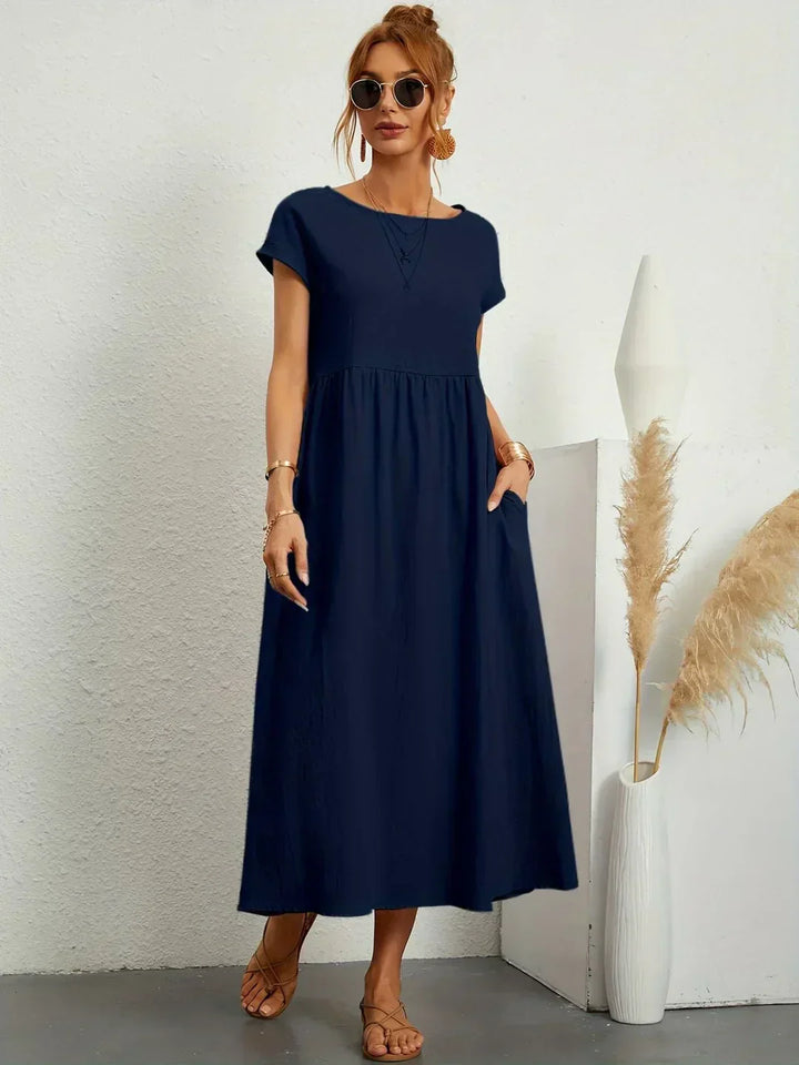 Nataly™ | Relaxed Midi Dress