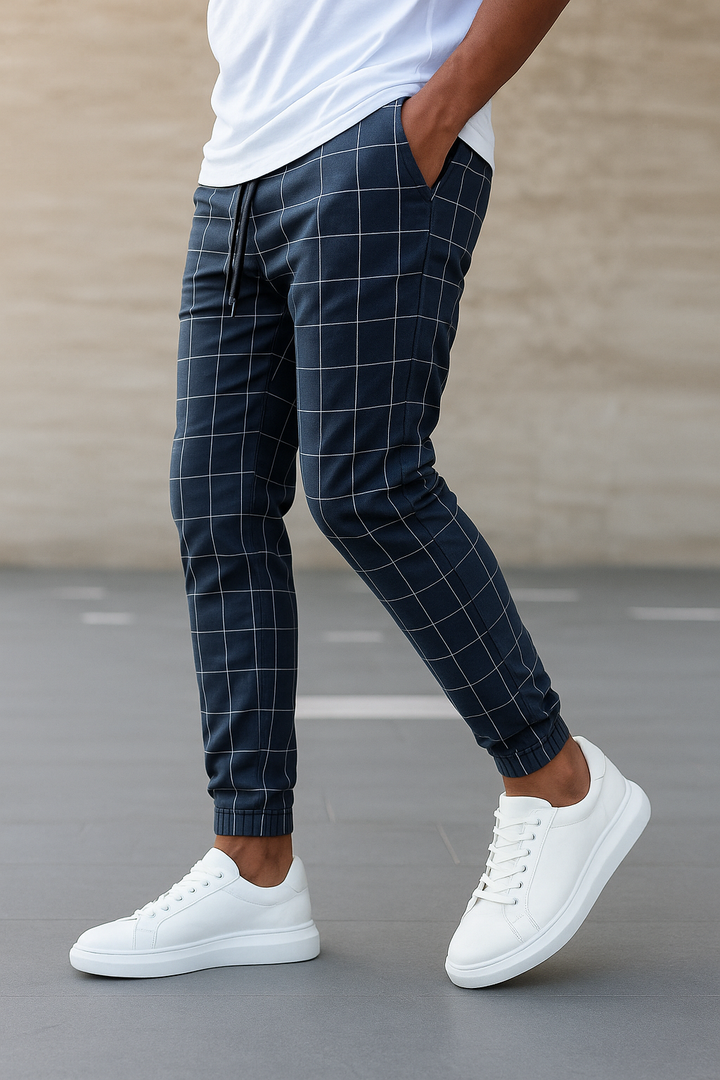 Celino™ | Men's Checkered Jogger Pants