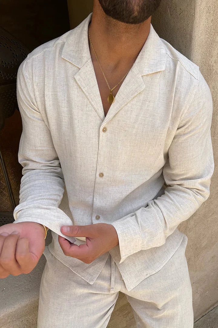 Joe - Top and Pants Linen Set