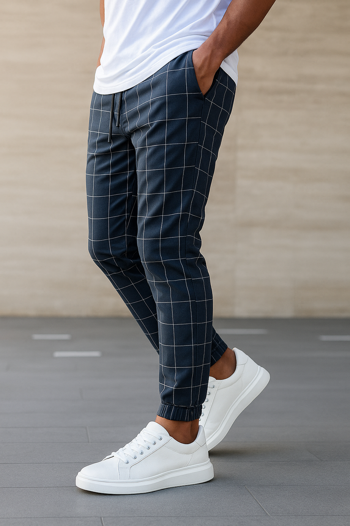 Celino™ | Men's Checkered Jogger Pants