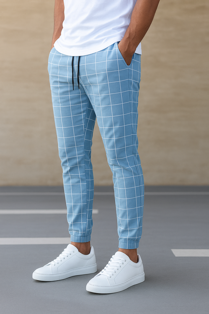 Celino™ | Men's Checkered Jogger Pants