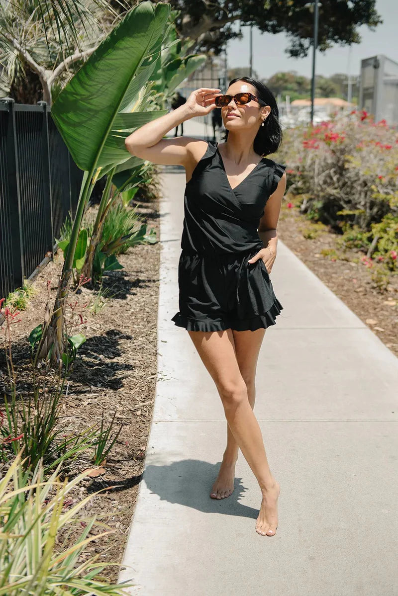Agnieszka | Ruffle Swimsuit with Bust Support