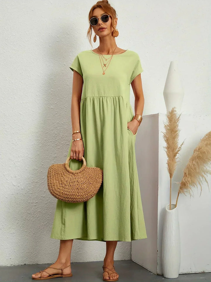 Nataly™ | Relaxed Midi Dress