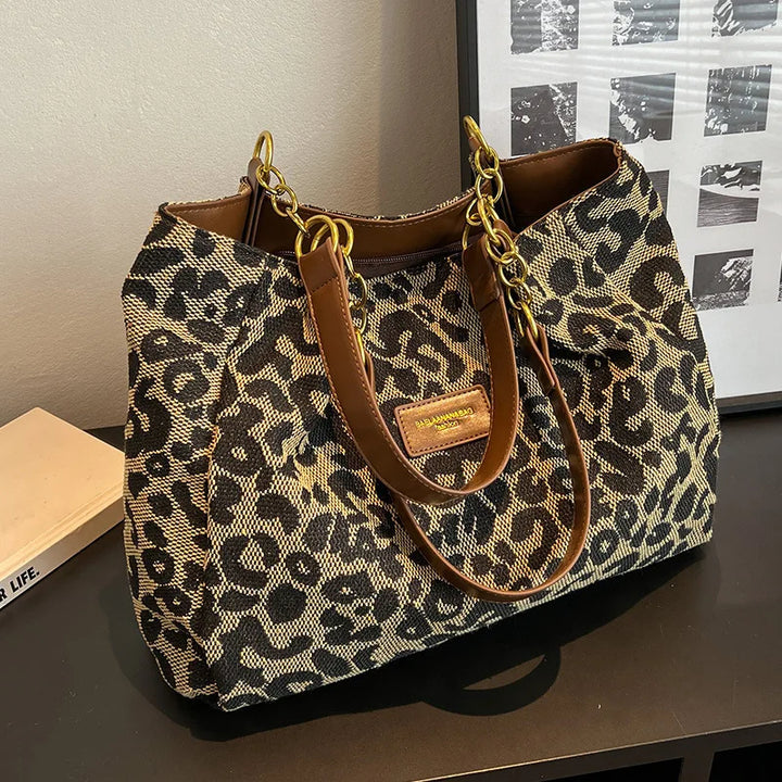Leopard - Canvas Tote Bag