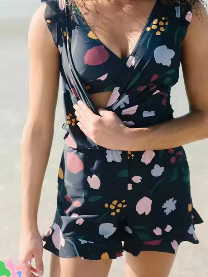 Agnieszka | Ruffle Swimsuit with Bust Support