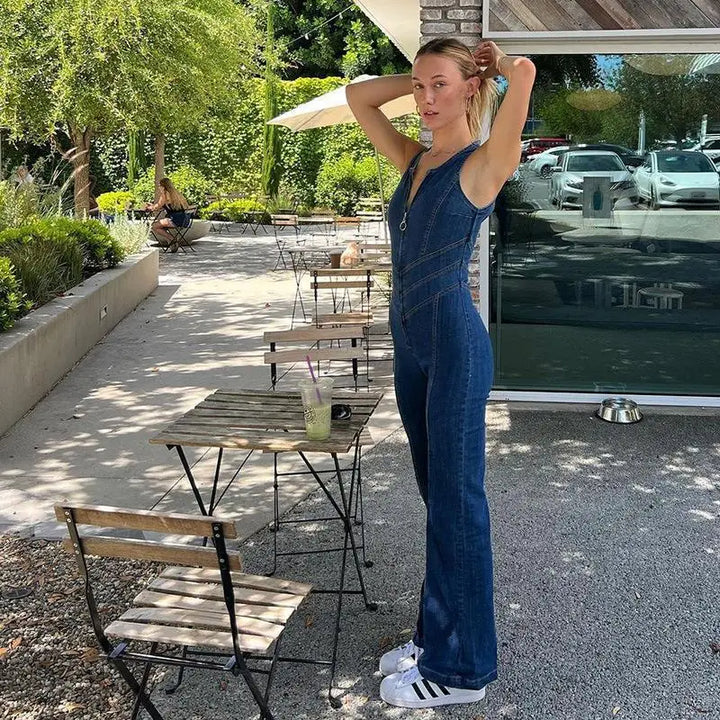 Roxanne - Denim Jumpsuit