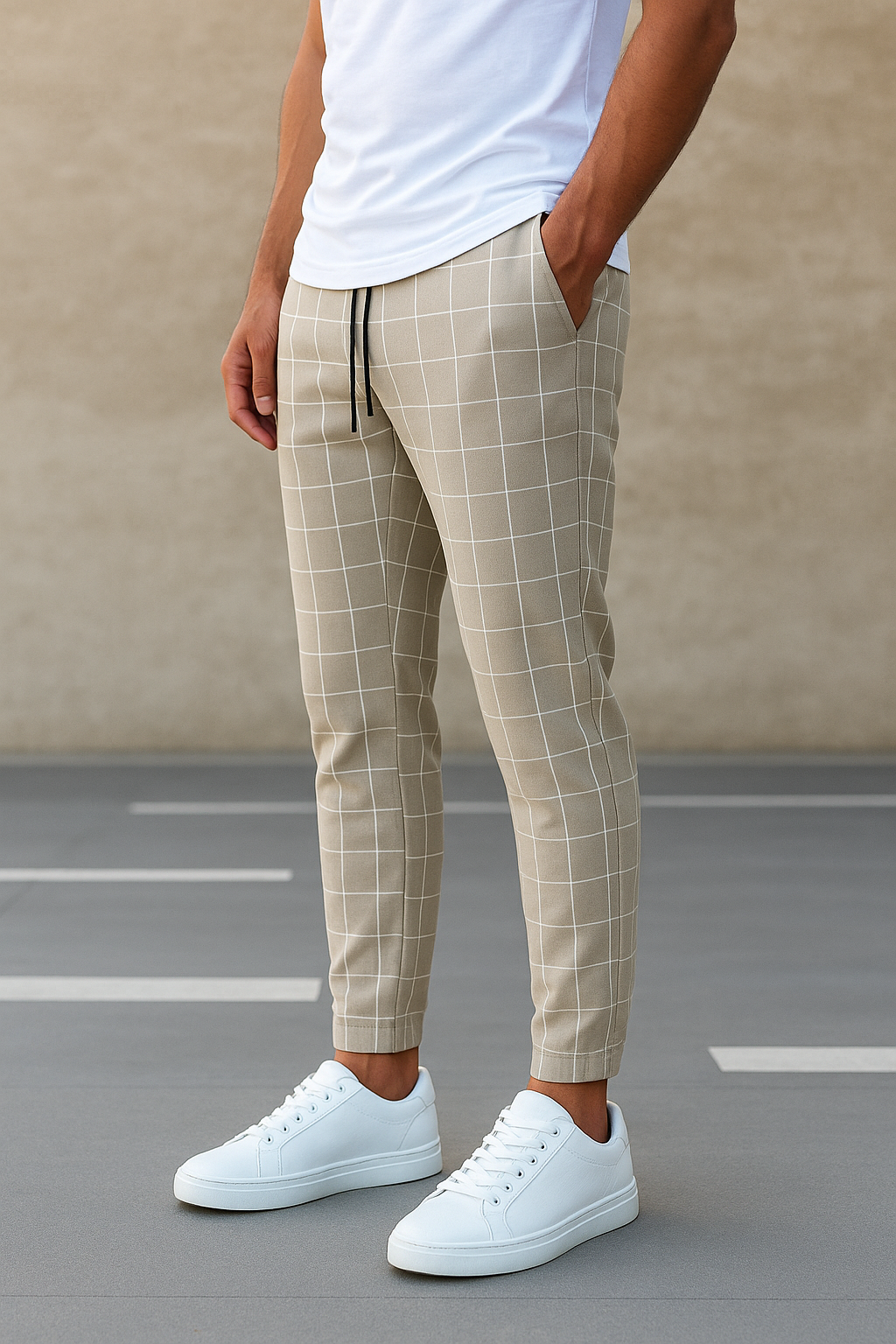 Celino™ | Men's Checkered Jogger Pants
