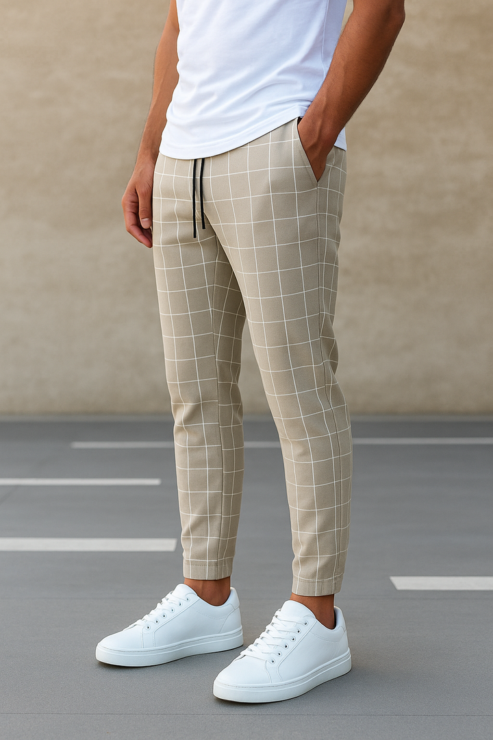 Celino™ | Men's Checkered Jogger Pants