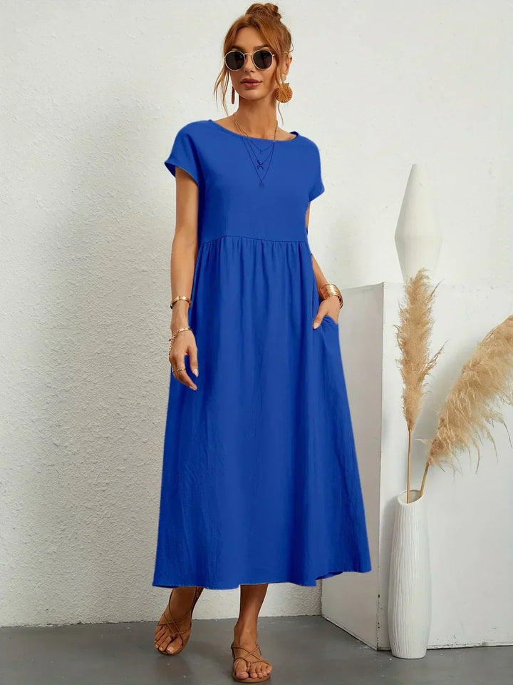 Nataly™ | Relaxed Midi Dress