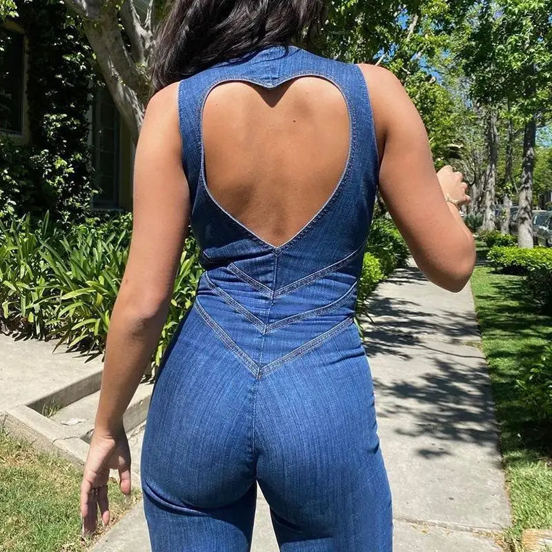 Roxanne - Denim Jumpsuit
