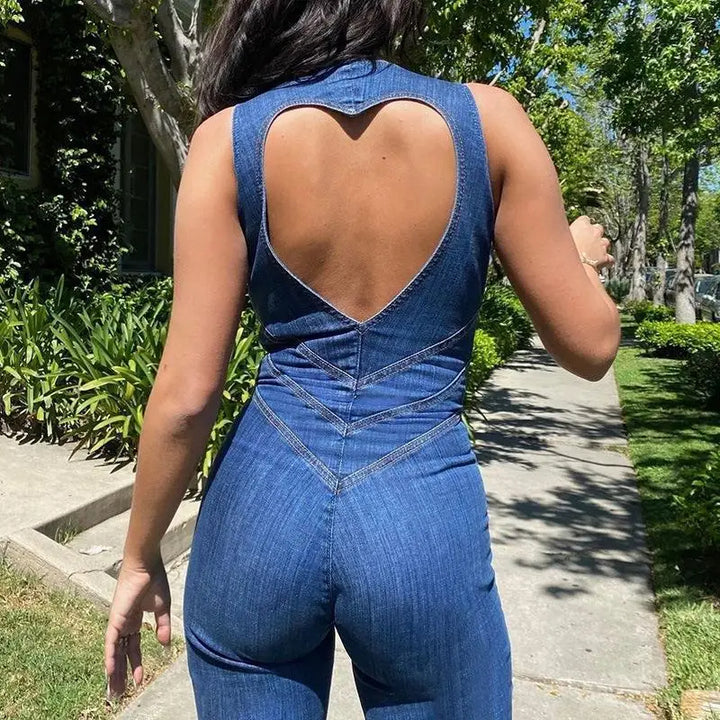 Roxanne - Denim Jumpsuit