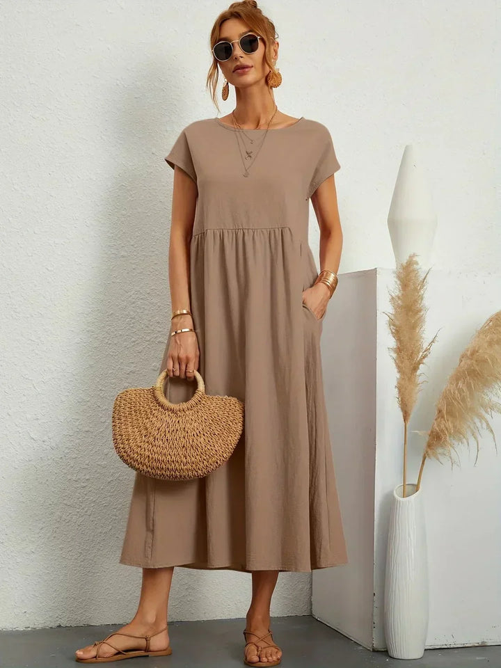 Nataly™ | Relaxed Midi Dress