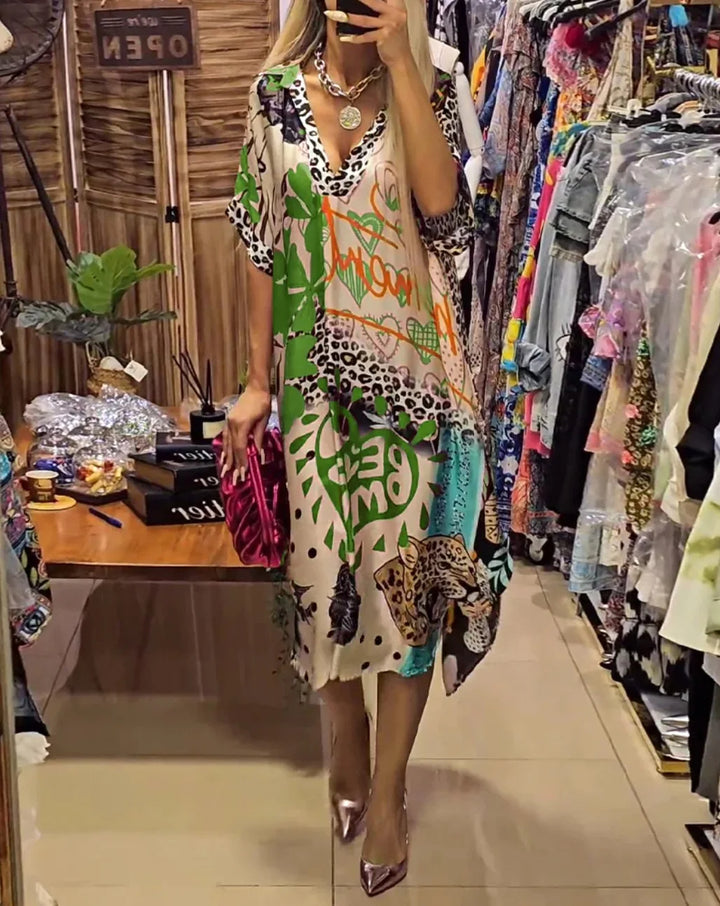Miriam - Casual V-neck dress