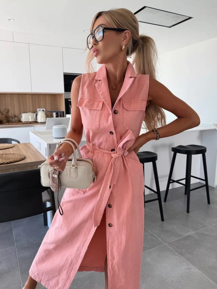 Louisa - Maxi Denim Dress